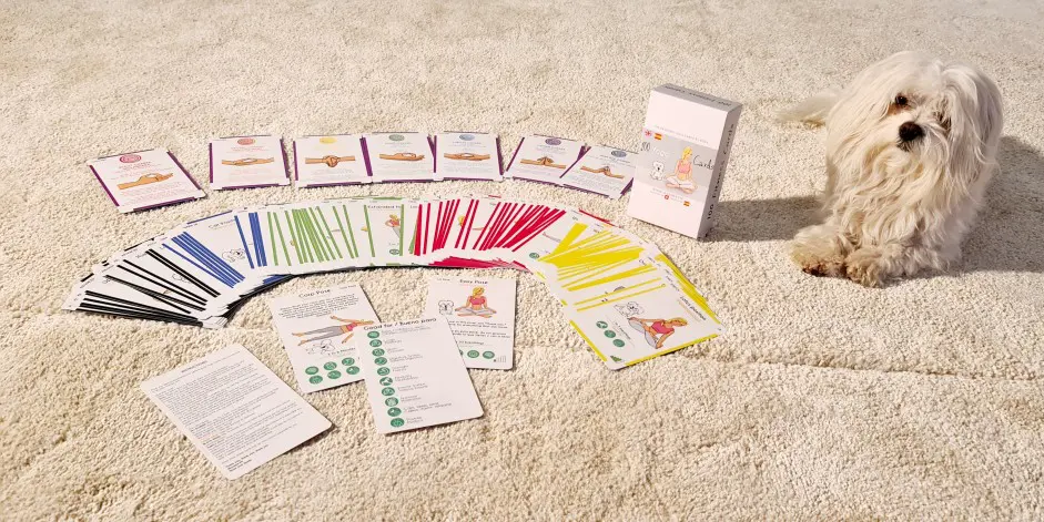 Yoga training Cards. EXCLUSIVE Edition 100 cards - Imagen 3
